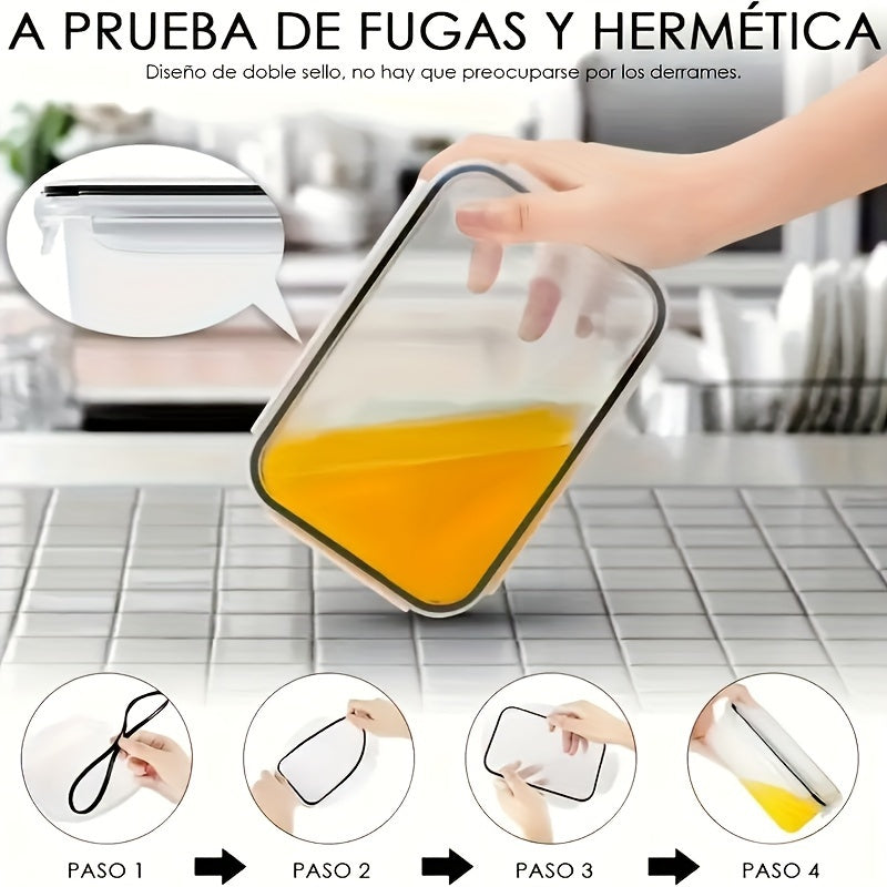 48pcs Food Storage Containers Set Kitchen Organizers Leakproof Meal Prep Containers Local Warehouse - Airtight, BPA-Free, Easy-Snap Lids, Stackable Includes 24 Lunch Containers, 24 Lids, Free Labels, And Marker For Pantry And