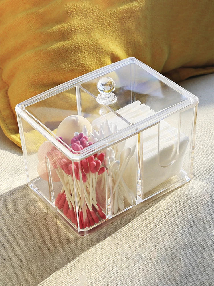 Makeup Organizer Desktop Multi-cell Display Box Makeup Blush Cosmetics Shelf 7-compartment Plastic Eye Shadow Tray Storage Box