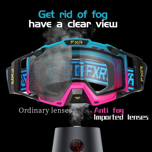 FXR Combat MX Goggle Motocross Racing Helmet Goggles MTB ATV MX Mask Windproof Protection Cycling Racing Goggles Skiing Glasses