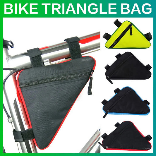 Waterproof Triangle Cycling Bicycle Bags Front Tube Frame Bag Mountain Bike Triangle Pouch Frame Holder Saddle Bag