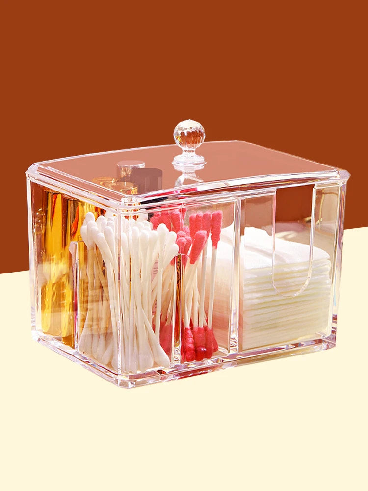 Makeup Organizer Desktop Multi-cell Display Box Makeup Blush Cosmetics Shelf 7-compartment Plastic Eye Shadow Tray Storage Box