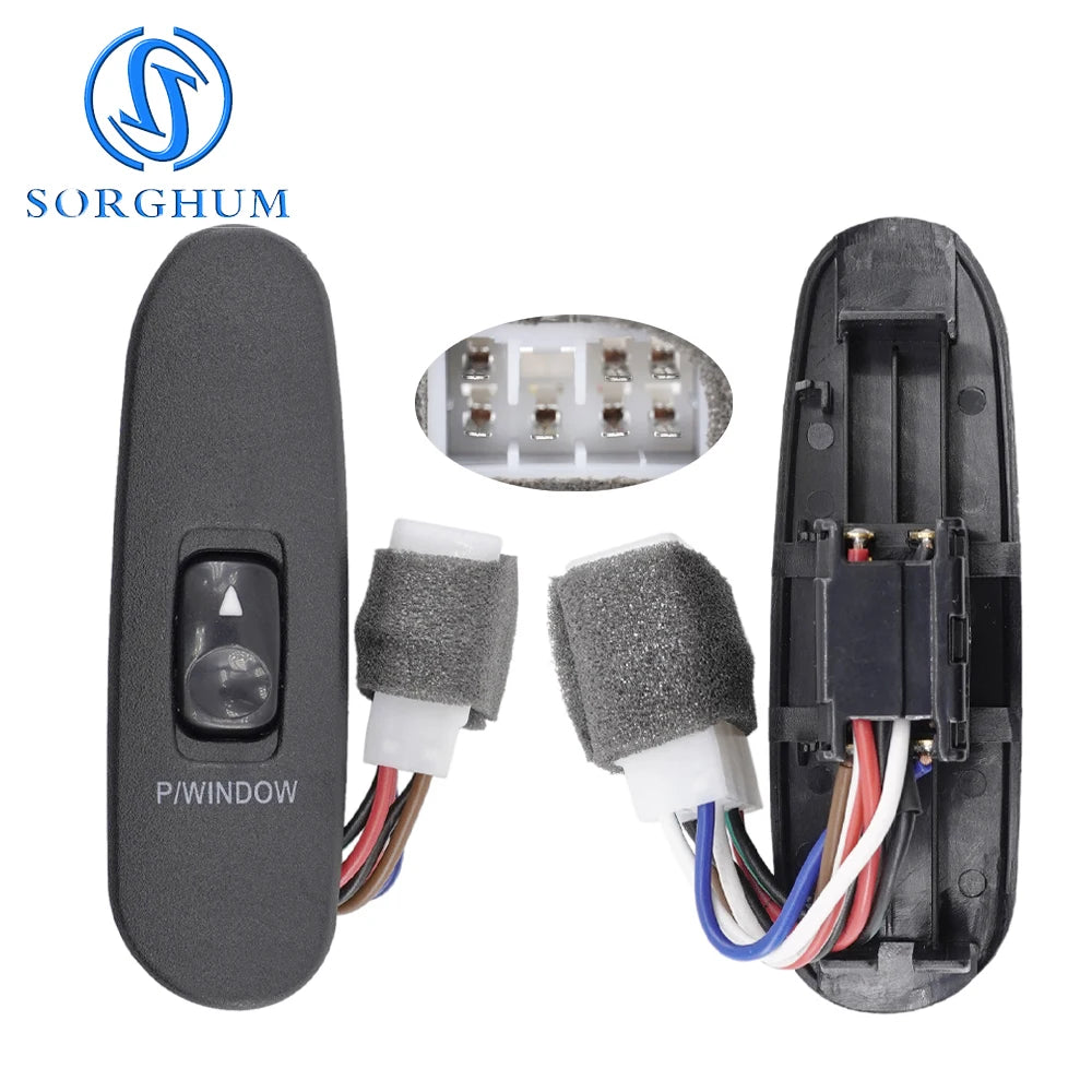 SORGHUM Car Front Left Right Power Window Lifter Switch Button For Hyundai H100 Bus Kasten 1996-2001 93691-43600 93692-43600