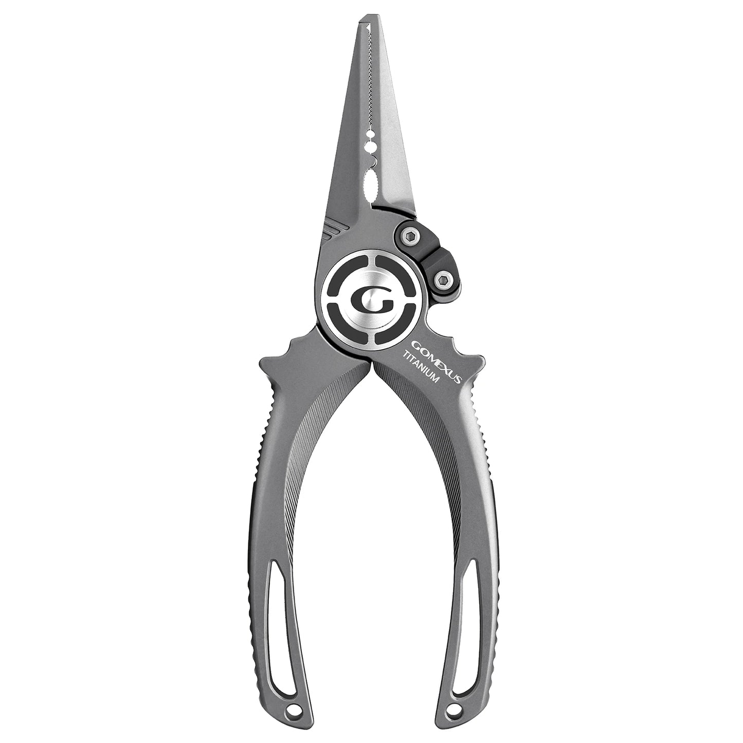 Gomexus-Titanium Alloy Fishing Scissors, Line Cutter, Lure Bait, Remove Hook, Tackle Tool Kits, Accessories, Never Rust, New