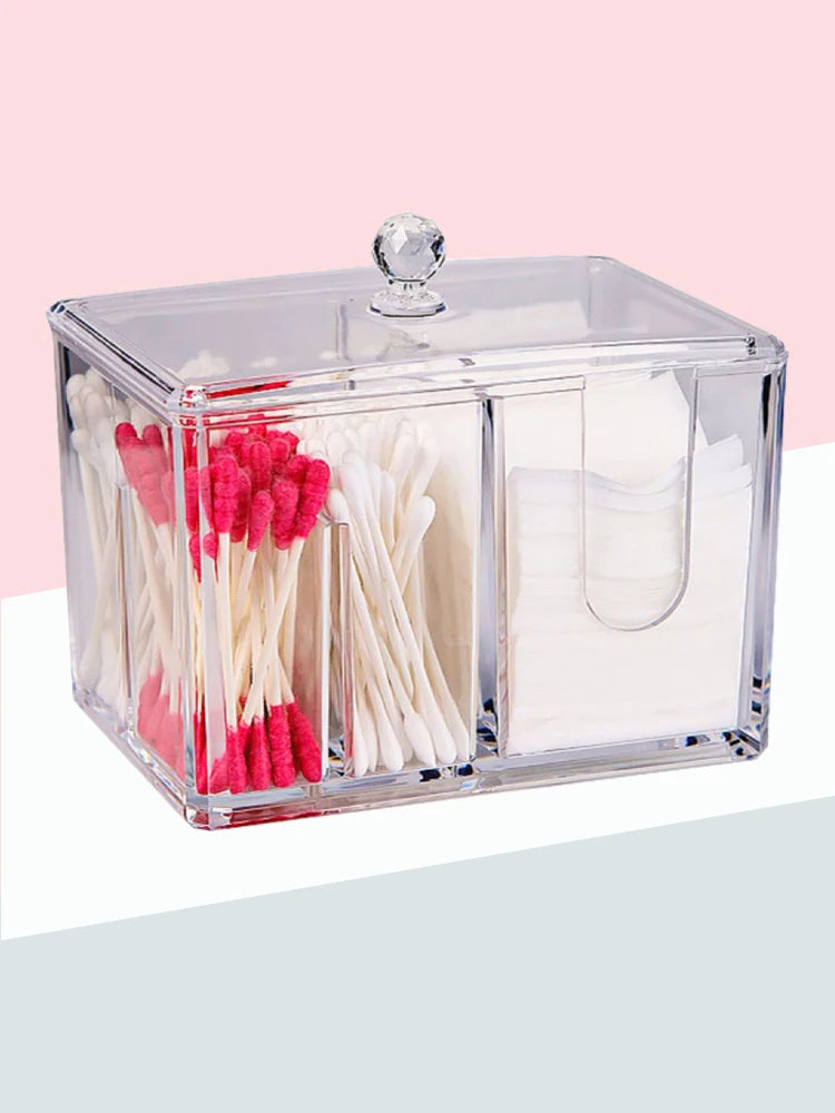 Makeup Organizer Desktop Multi-cell Display Box Makeup Blush Cosmetics Shelf 7-compartment Plastic Eye Shadow Tray Storage Box