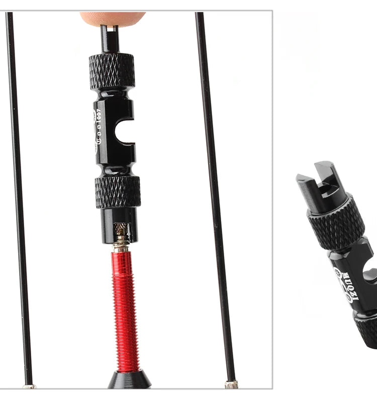 MUQZI MTB Road Bike Schrader Presta Valve Removal Wrench Multifunction Tire Valve Installation Spanner Valve Core Tool