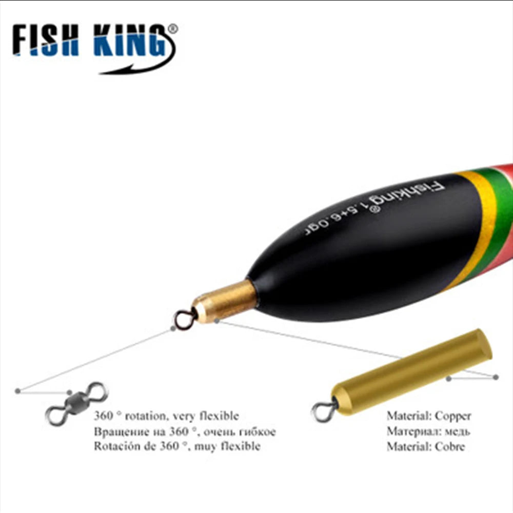 4/5pcs Fishing Floats Mixed Size Balsa Weight Bobber Cork Barguzinsky Fir Float Vertical Pesca For Carp Durable Fishing Tackle