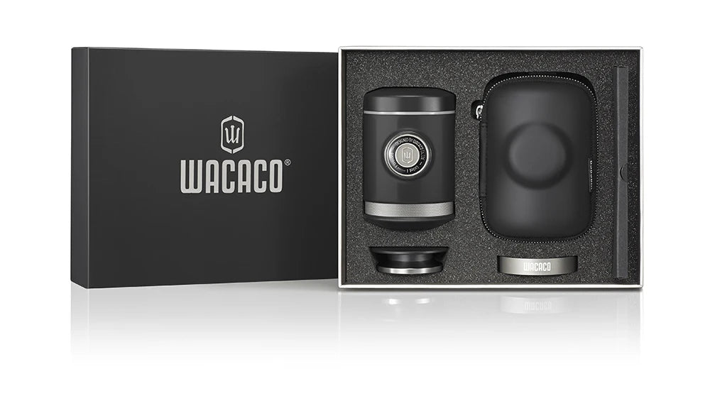 WACACO Picopresso Portable Espresso Maker, Specialty Coffee Machine, 18 Bar Pressure Travel Coffee, Gift, New Year