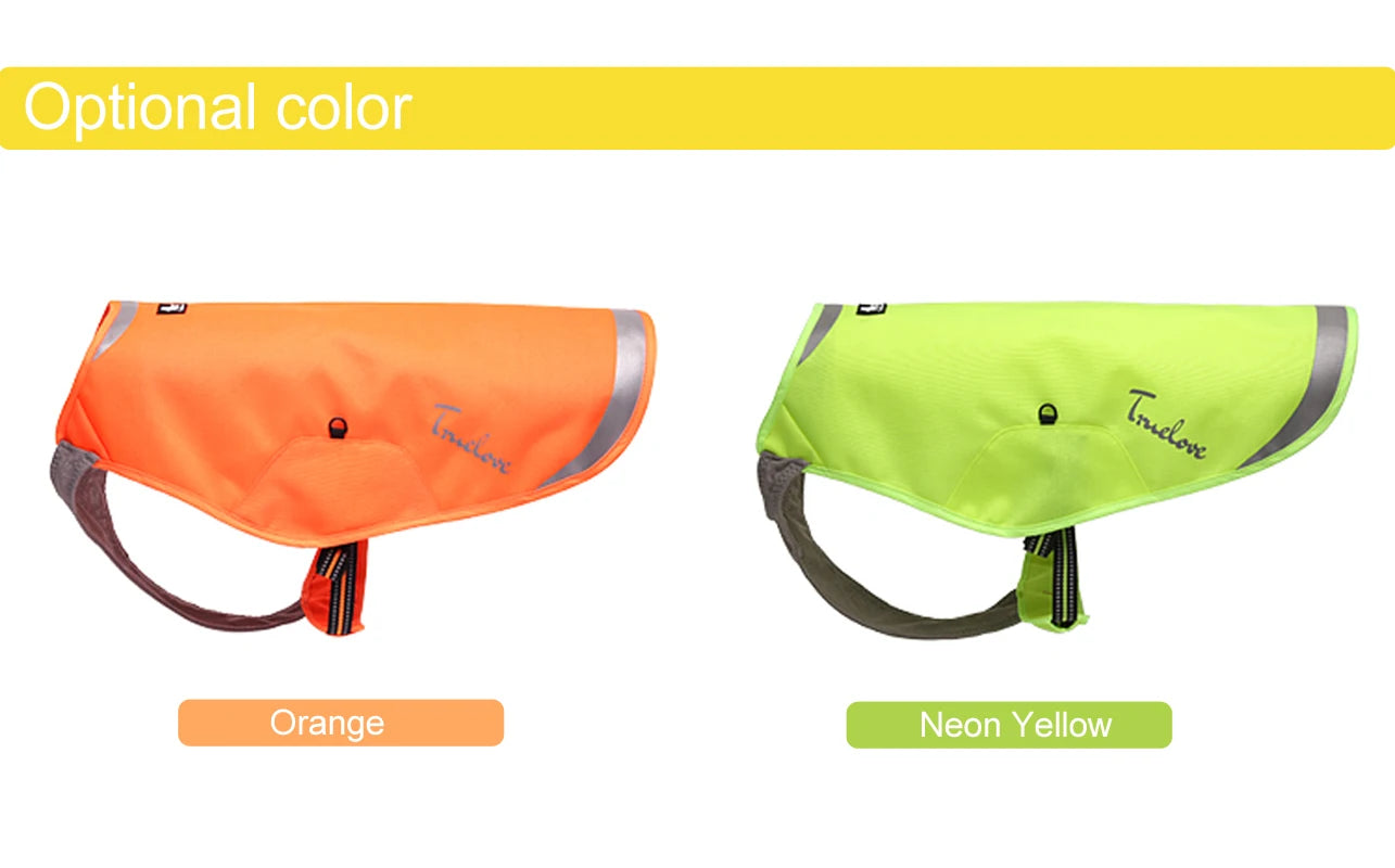 Truelove Dog  Jacket Summer Waterproof 1000D Polyester Fabric Reflective Hollowed Hole Network Medium Large Pet Products TLG2681