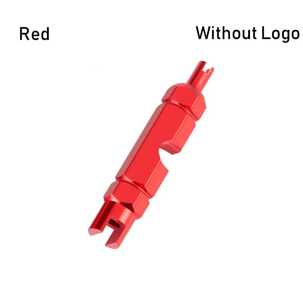 Aluminum Alloy Bike Valve Tool MTB Road Bike Valve Core Remover Anti-slip Air Valve Spanner Extension Disassembly Wrench Tool