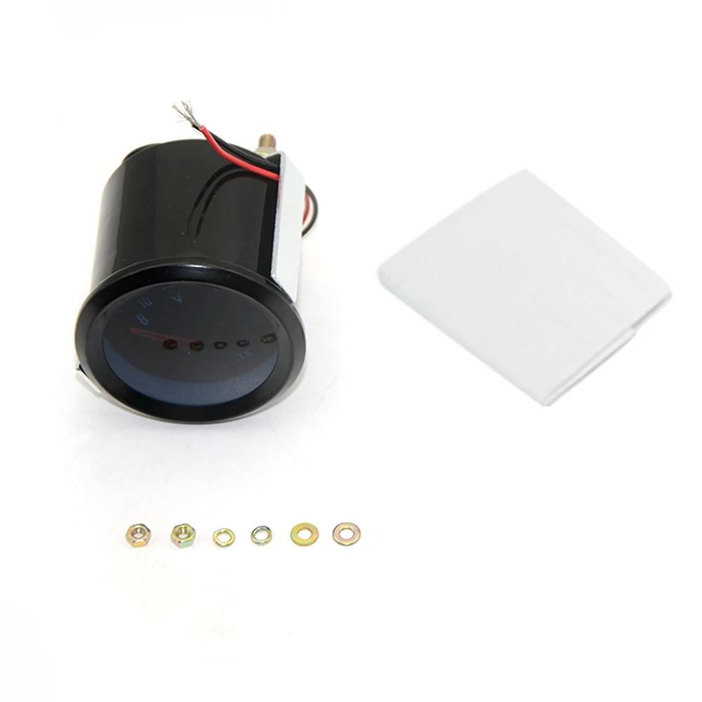 2" 52mm Smoke lens with sensor Boost gauge bar psi/Vacuum/Water temp/Oil temp/Oil pressure/Voltmeter/Tachometer RPM