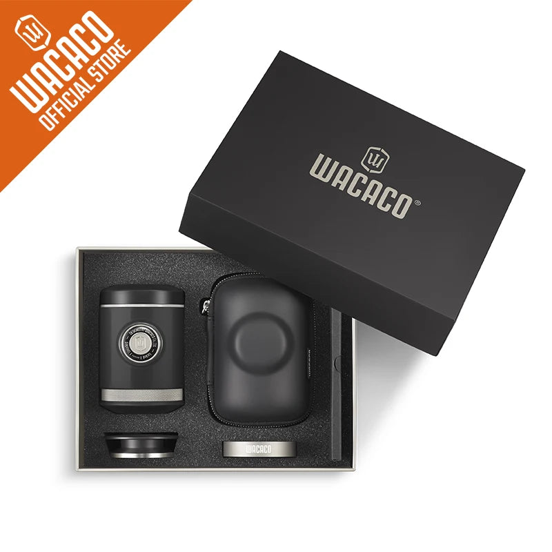 WACACO Picopresso Portable Espresso Maker, Specialty Coffee Machine, 18 Bar Pressure Travel Coffee, Gift, New Year