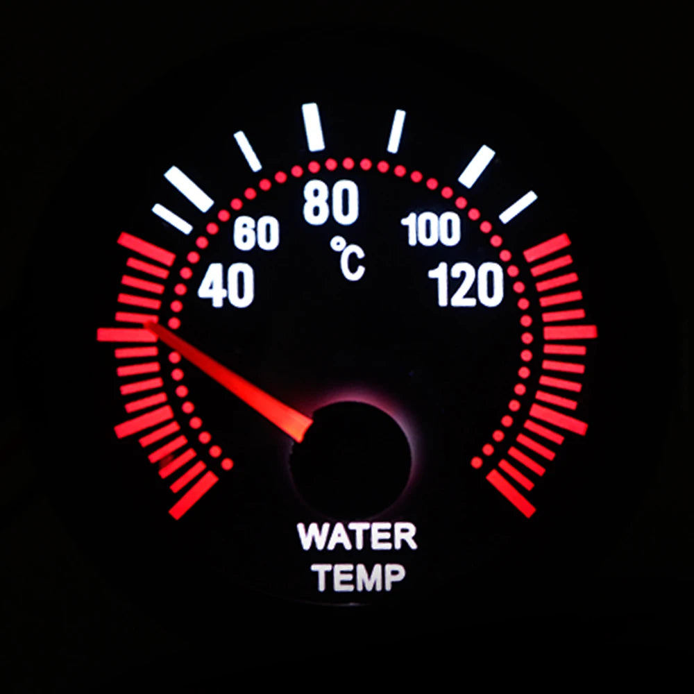 2" 52mm Smoke lens with sensor Boost gauge bar psi/Vacuum/Water temp/Oil temp/Oil pressure/Voltmeter/Tachometer RPM