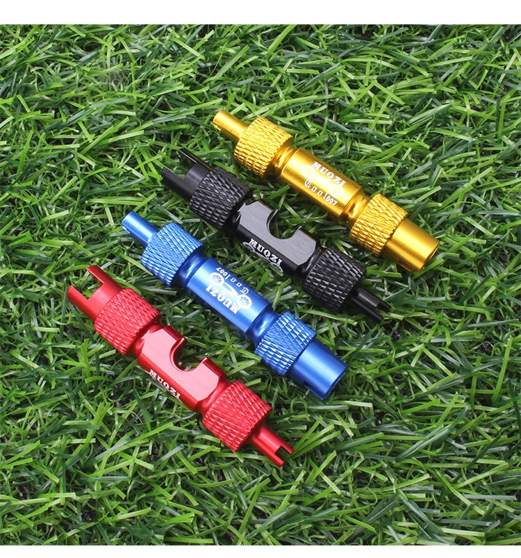 MUQZI MTB Road Bike Schrader Presta Valve Removal Wrench Multifunction Tire Valve Installation Spanner Valve Core Tool