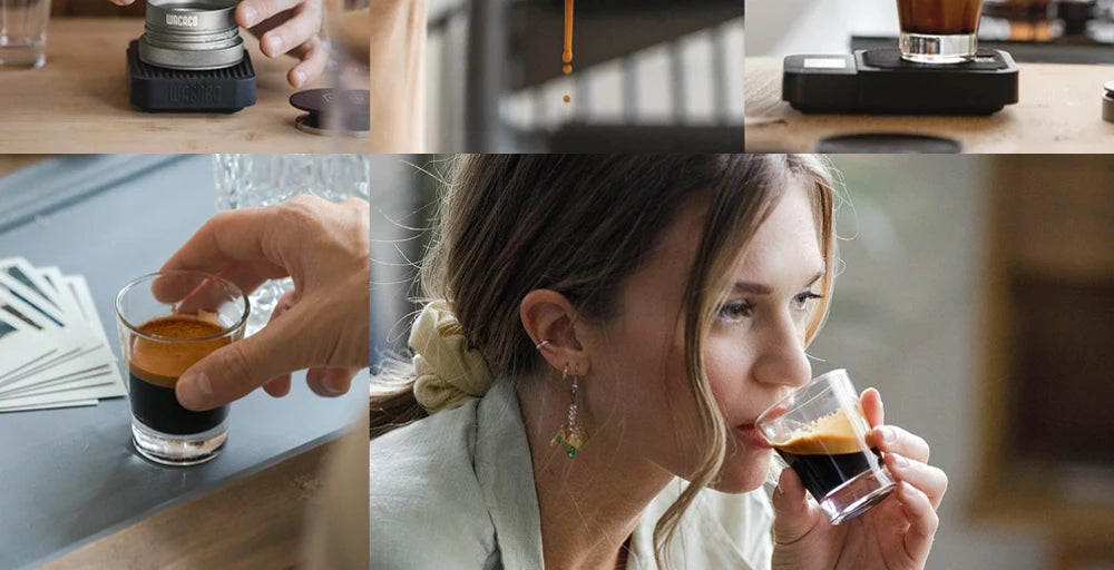 WACACO Picopresso Portable Espresso Maker, Specialty Coffee Machine, 18 Bar Pressure Travel Coffee, Gift, New Year