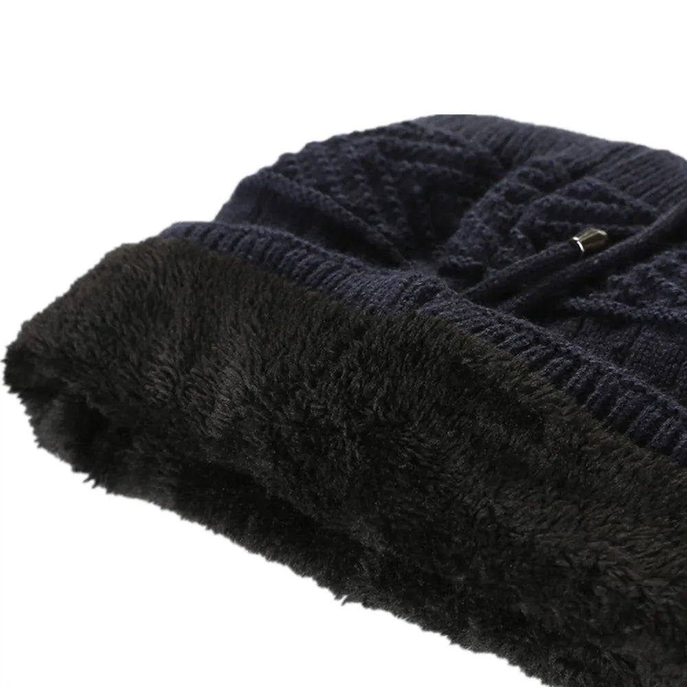 fashion women stretchy knitted Skullies Beanies Hat solid snood scarf warm Beanie For womem Autumn winter Female Beanie cap