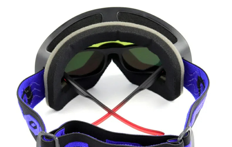 Ski Goggles Snowboard Mask For Men Women Skiing Eyewear UV400 Snow Protection Over Glasses Magnetic Mountaineering Glasses