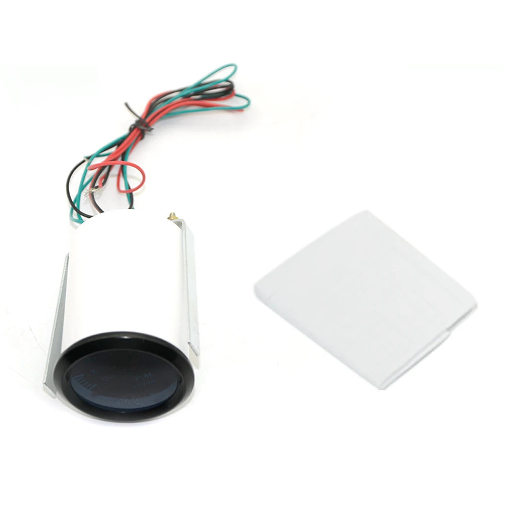2" 52mm Smoke lens with sensor Boost gauge bar psi/Vacuum/Water temp/Oil temp/Oil pressure/Voltmeter/Tachometer RPM