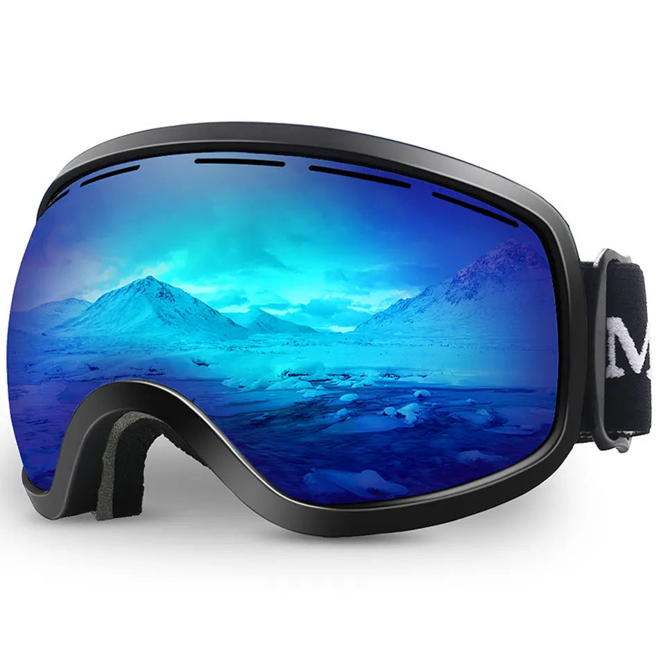 Ski Goggles,Winter Snow Sports with Anti-fog Double Lens ski mask glasses skiing men women snow goggles M3