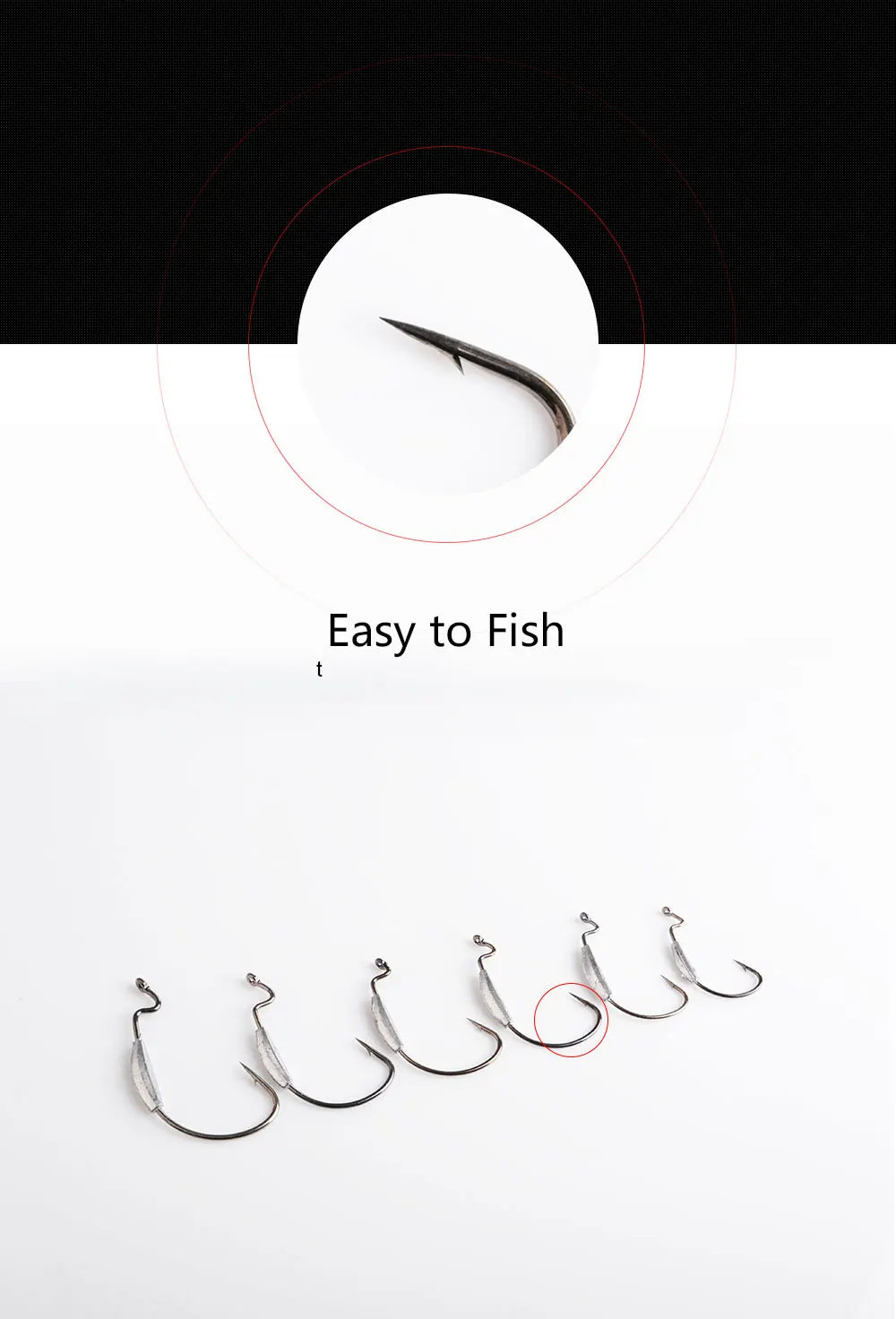 NGB 5PCS High Carbon Steel Offset Fishing Hook Lure 1/0# 2/0# 3/0# 4/0# 1# 2# Texas Jig Head Crank Hook Worm Soft Bait Hooks