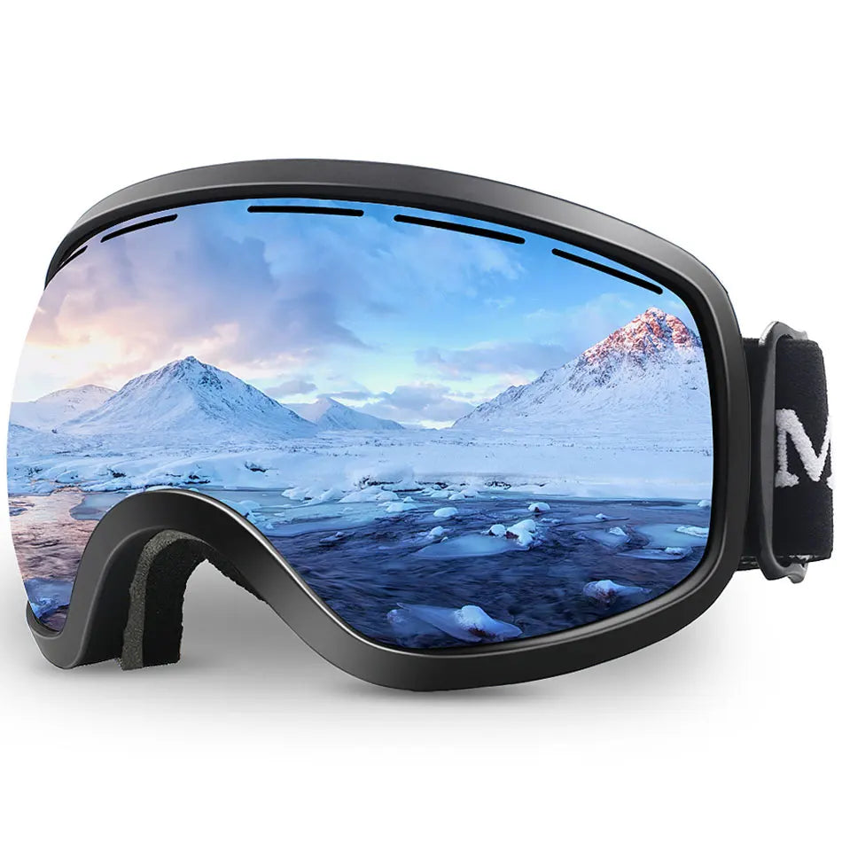Ski Goggles,Winter Snow Sports with Anti-fog Double Lens ski mask glasses skiing men women snow goggles M3