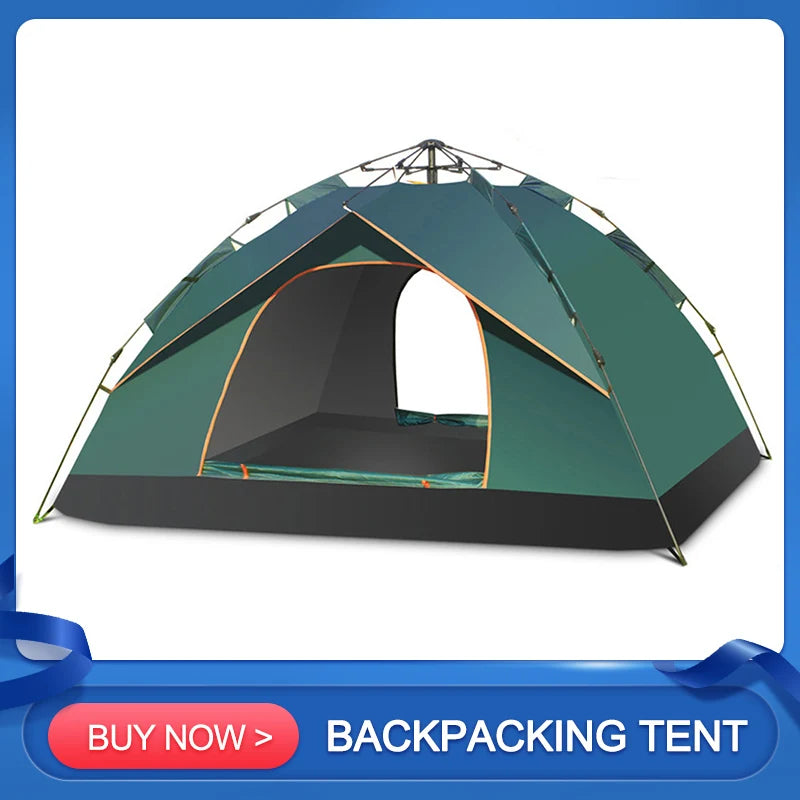 Camping Awning Tent Waterproof UV Canopy Tent Outdoors Tourist Tent Beach Shelter Sun Shade Tent For Fishing Camping Travel