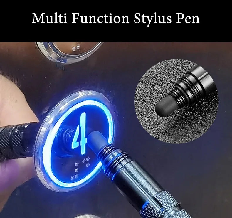 10-In-1 Multi Function Tactical Pen Emergency Flashlight Screwdriver Bottle Opener Outdoor Survival Self Defense Rescue EDC Tool