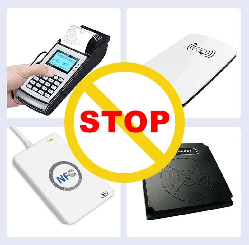 5/10/20pcs Portable Anti Rfid Wallet Blocking Reader Lock Bank Card Holder Id Bank Card Case Protection Metal Credit Card Holder