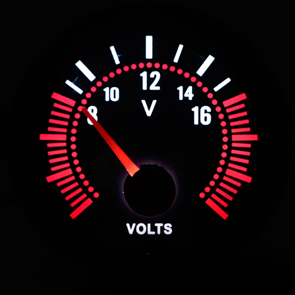 2" 52mm Smoke lens with sensor Boost gauge bar psi/Vacuum/Water temp/Oil temp/Oil pressure/Voltmeter/Tachometer RPM