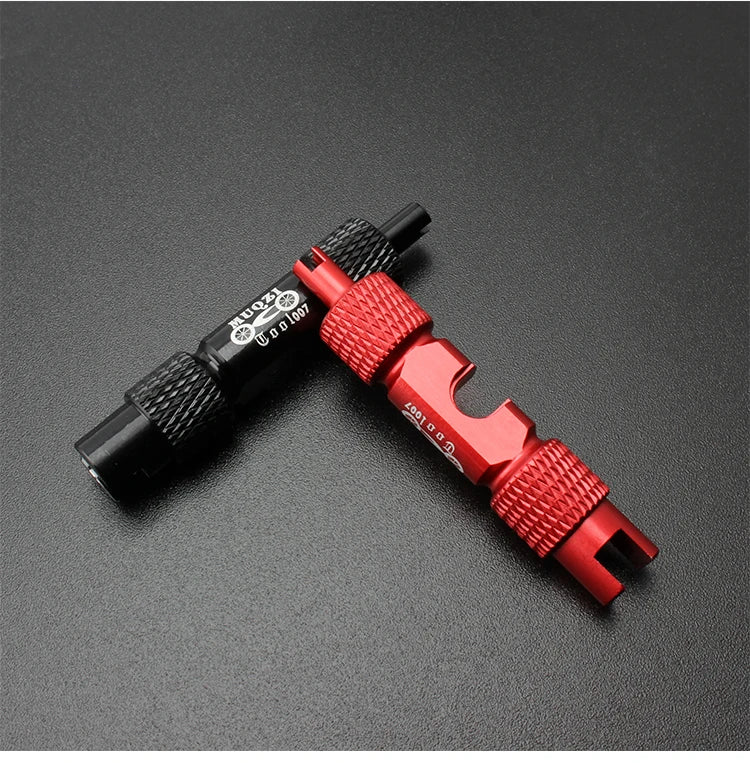 MUQZI MTB Road Bike Schrader Presta Valve Removal Wrench Multifunction Tire Valve Installation Spanner Valve Core Tool