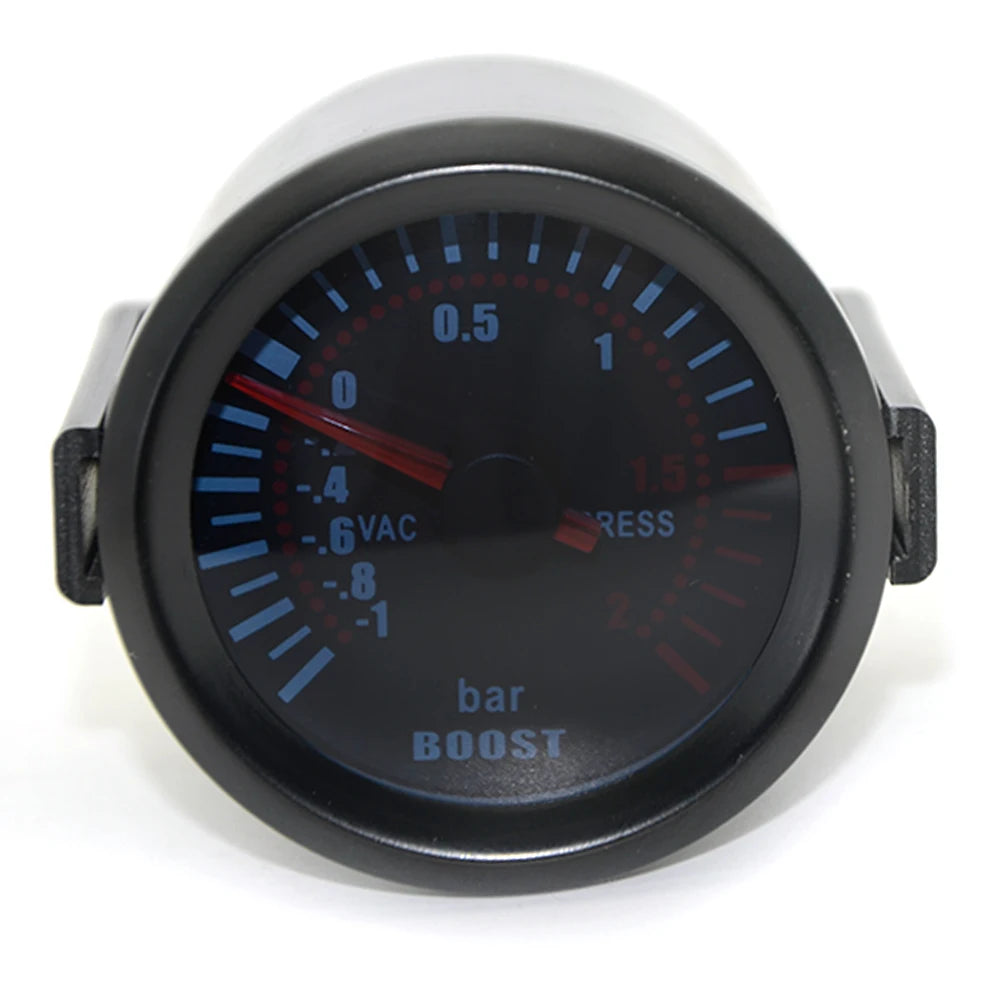 2" 52mm Smoke lens with sensor Boost gauge bar psi/Vacuum/Water temp/Oil temp/Oil pressure/Voltmeter/Tachometer RPM
