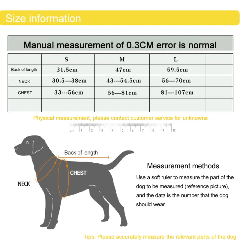 Truelove Dog  Jacket Summer Waterproof 1000D Polyester Fabric Reflective Hollowed Hole Network Medium Large Pet Products TLG2681