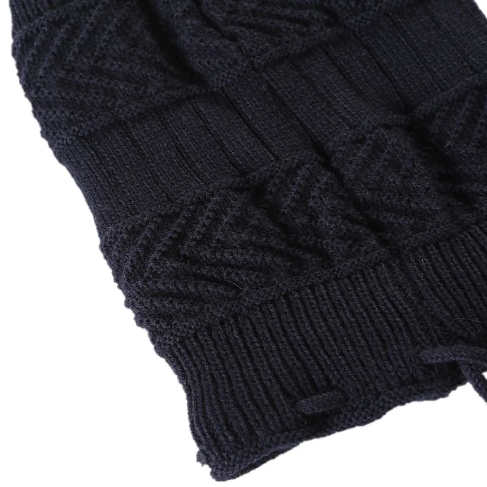 fashion women stretchy knitted Skullies Beanies Hat solid snood scarf warm Beanie For womem Autumn winter Female Beanie cap