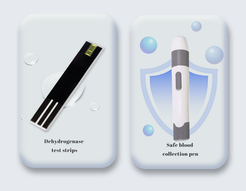 Blood Glucose Tester Household Tester Blood Analyzer Middle-Aged And Elderly Medical Blood Tester Without Adjustment