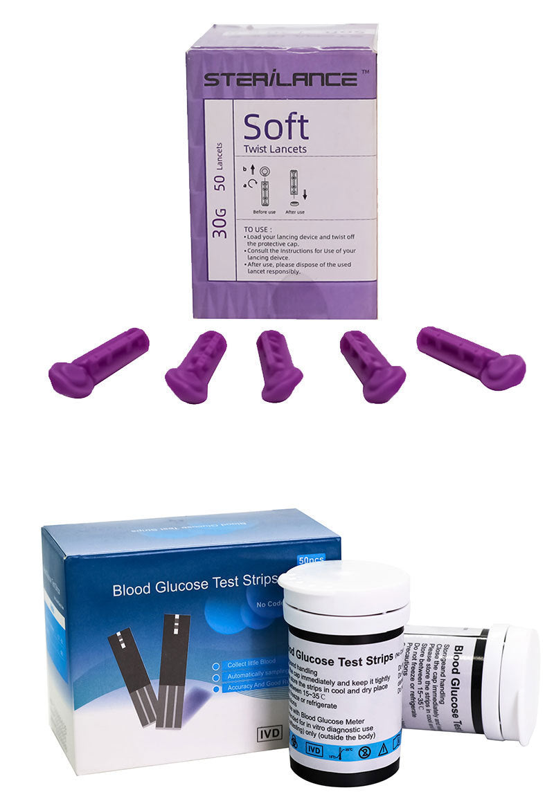 Blood Glucose Tester Household Tester Blood Analyzer Middle-Aged And Elderly Medical Blood Tester Without Adjustment