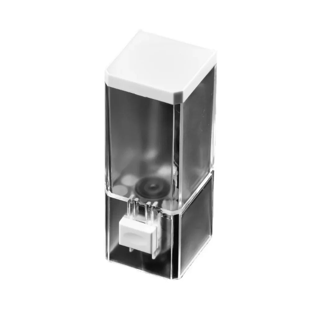 Non-punching Manual Press Soap Dispenser Bathroom Wall Hanging Traceless Paste Disinfectant Bottle Transparent Soap Dispenser
