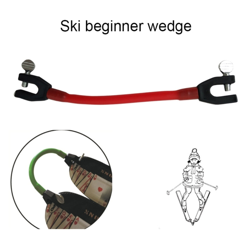 Ski Training Aid Ski Tip Connectors Skiing Training Equipment for Kids Adults