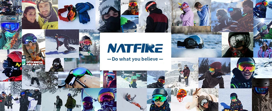 Snowboard Ski Goggles for Men Women UV400 Protection Anti-Fog Ski Glasses Ski Mask Big Face Snow Glasses Skiing Eyewear