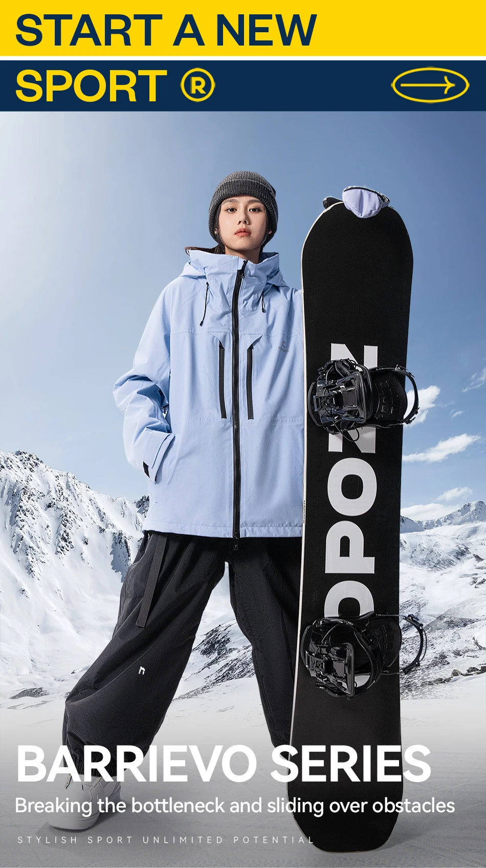 COPOZZ Brand Winter 3L Male Ski Pants Outdoor Sports Permeable Windproof Waterproof Female Snow Pant Warm Ski Snowboard Trousers