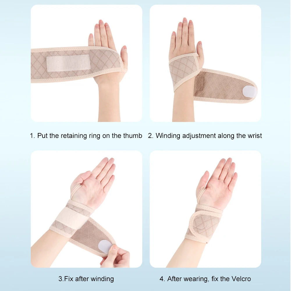 1 PCS Sports Professional Wrist Protector Arthritis Protection Support Sleeve Breathable Elastic Glove Wrist Protector Men Women