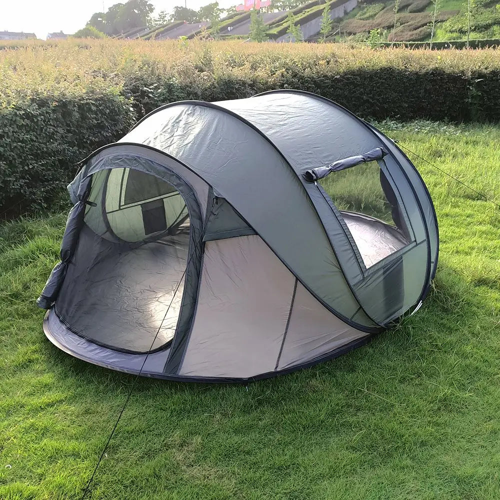 5-8 People Quickly Open Fully Automatic Pop-up Tent, Waterproof Camping Boat Tent, Portable Outdoor Tent For Travel