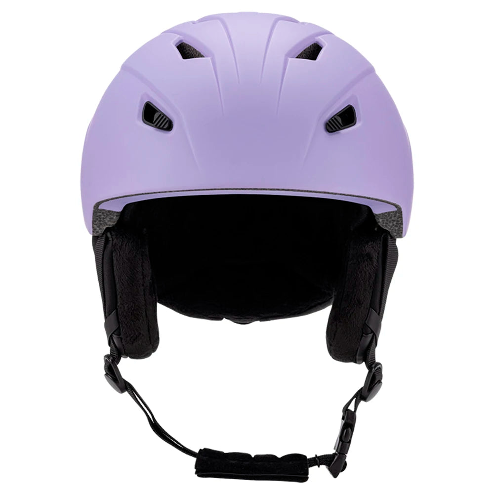 Ski Helmet Integrated Warm Snow Sports Helmet Adjustable Lightweight Comfortable Winter Snowboard Helmet with 14 Air Vent Holes