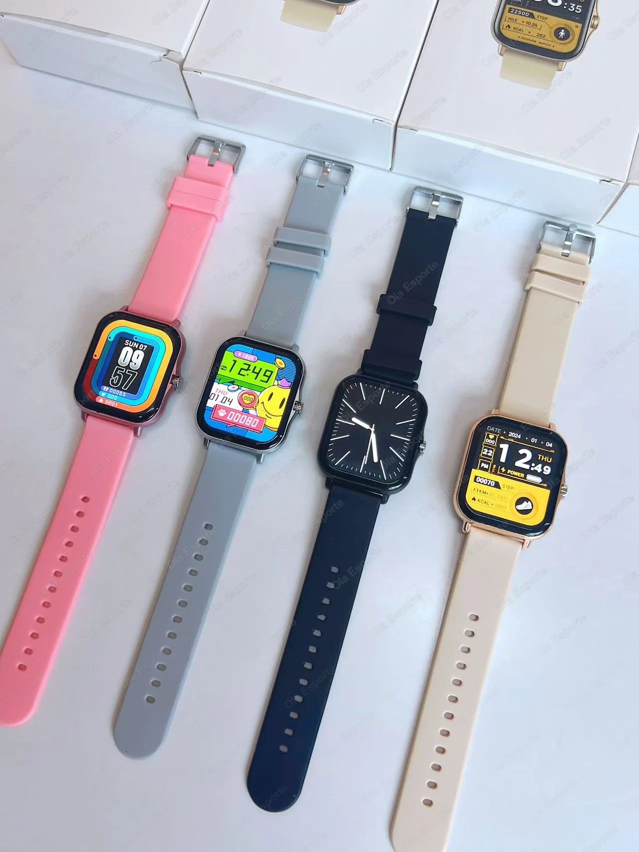 Outdoor Sports Smart Watch Wireless Calling Information Reminder Wallpaper Change Men's and Women's Waterproof Smartwatch 2025