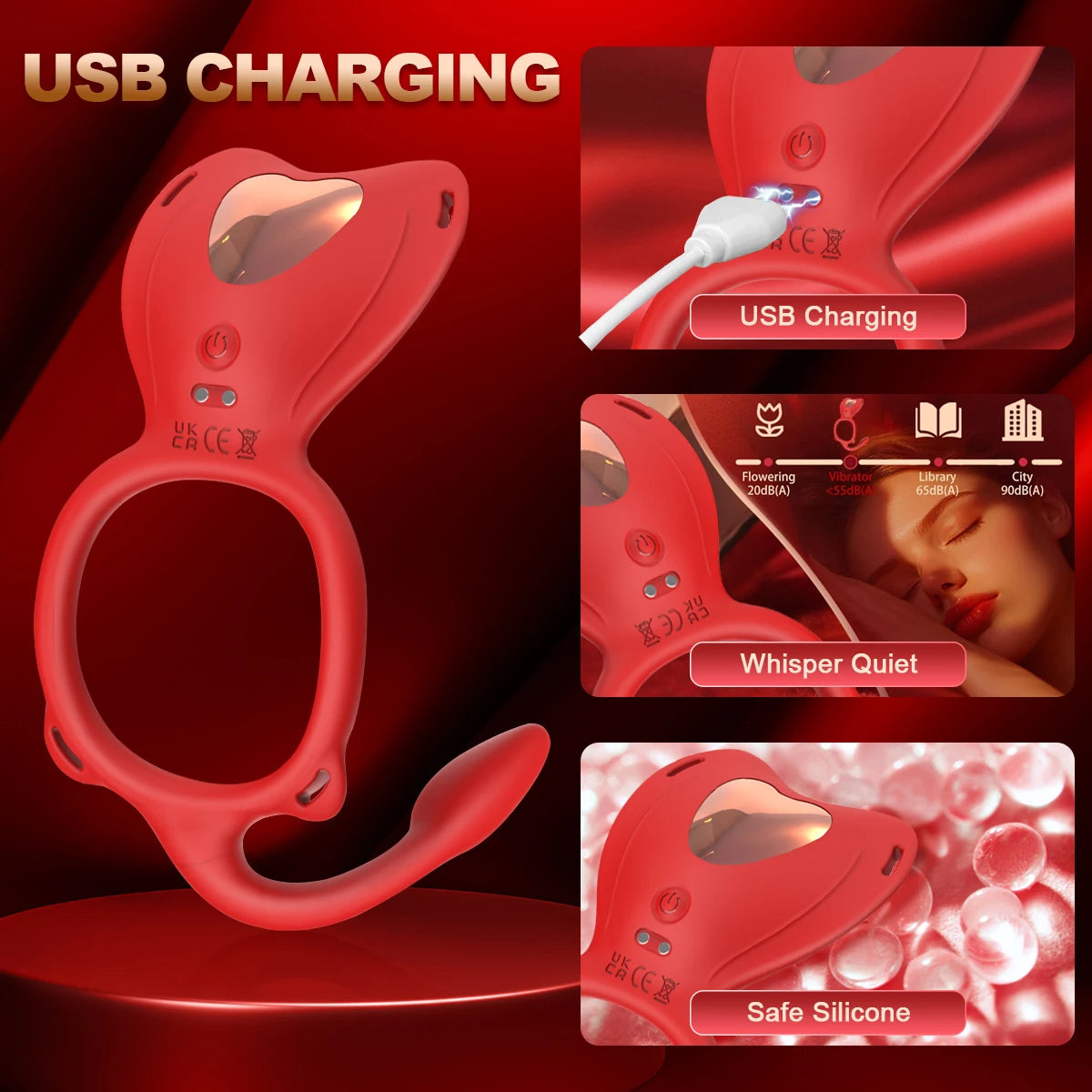 App Control Wearable Panty Vibrator Female 9 Vibration with Wireless Control Penis Ring Clitoral Stimulator Adult Sexy Toys 18+
