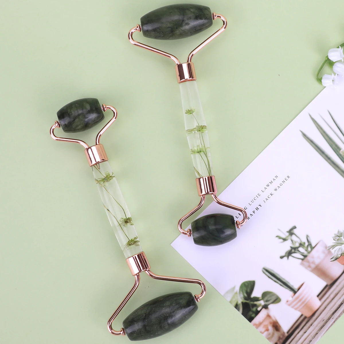 Natural Jade Roller Massager for Face Roller Face Massager Women Facial Beauty Skin Care Tools Body Relaxing Massager Good Gift