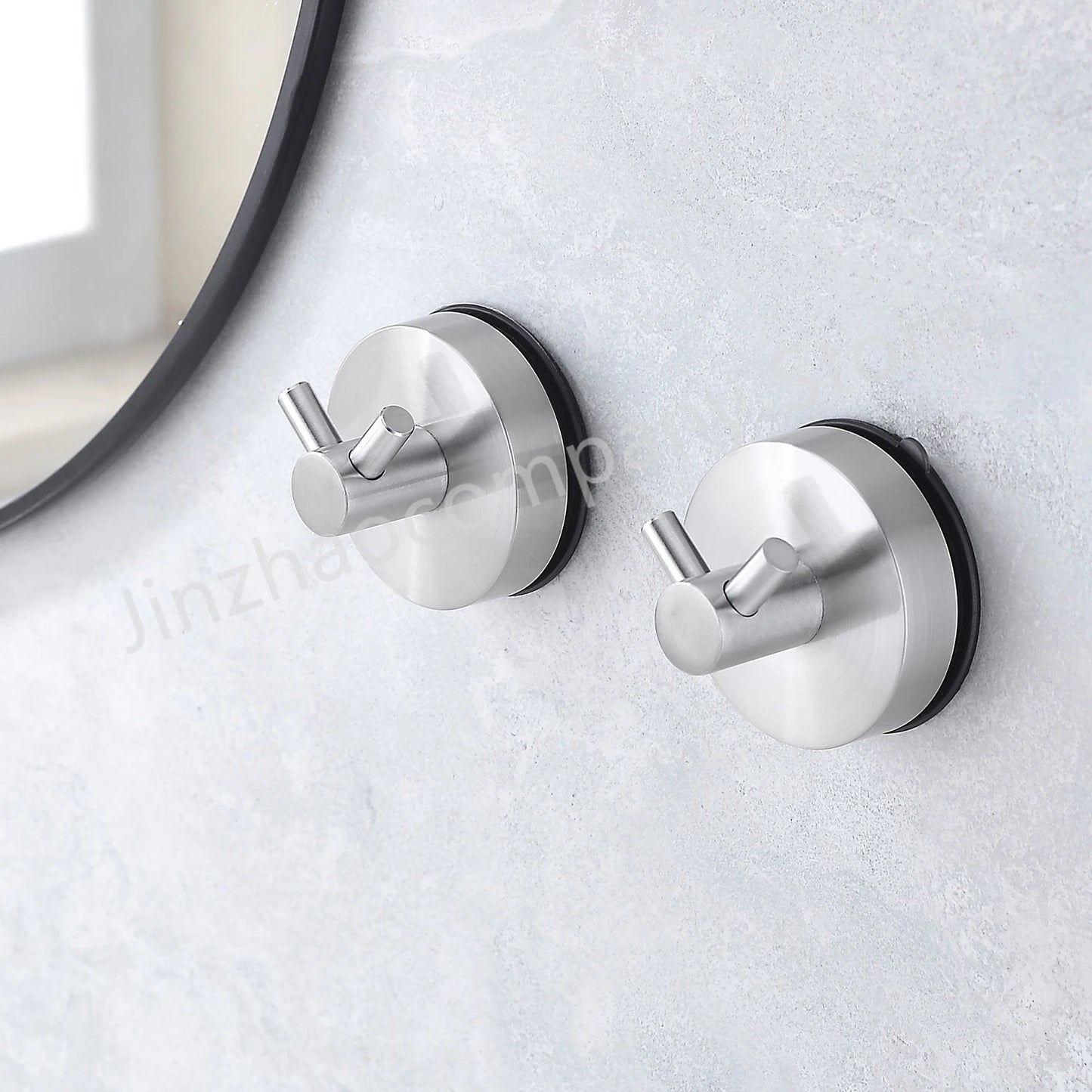 1/2/4pcs 5KGS Reusable Towel Hook Vacuum Suction Cup Hook Robe Hooks Kitchen Bathroom Home Suction Hook Hanger Accessories