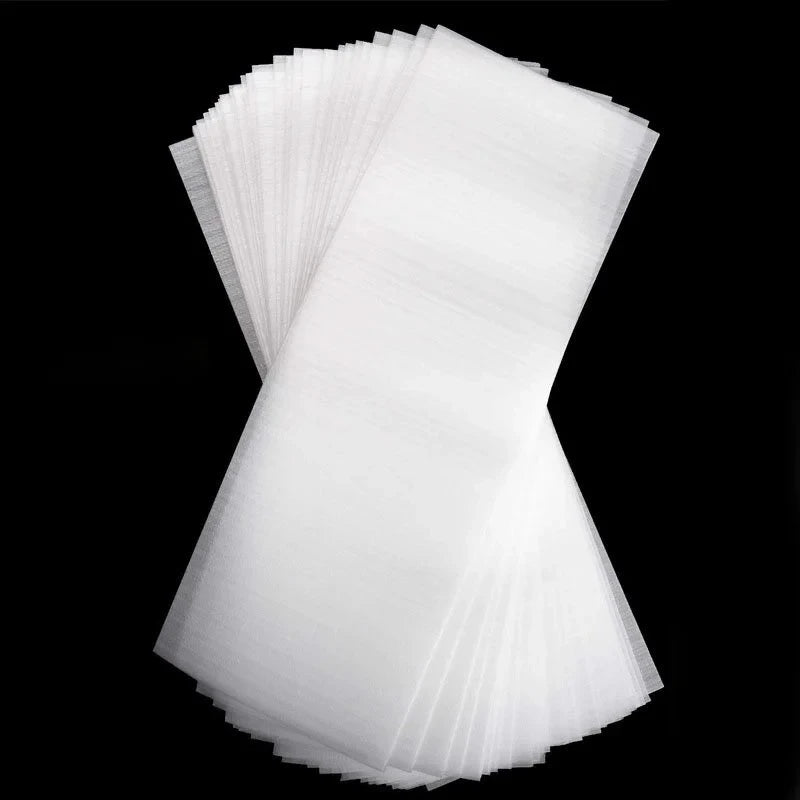 50PCS/100PCS Disposable Hair Dye Foam Paper Professional Hair Coloring Highlighting Strips Tools