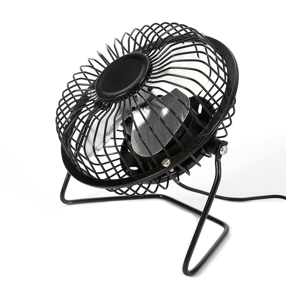 4-inch USB Strong Wind Silent MINI Fan Desk 360 Degree Rotatable Summer Cooling Portable Fan for Laptop Notebook Ofiice