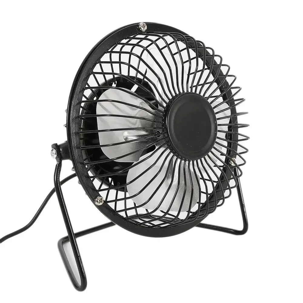 4-inch USB Strong Wind Silent MINI Fan Desk 360 Degree Rotatable Summer Cooling Portable Fan for Laptop Notebook Ofiice