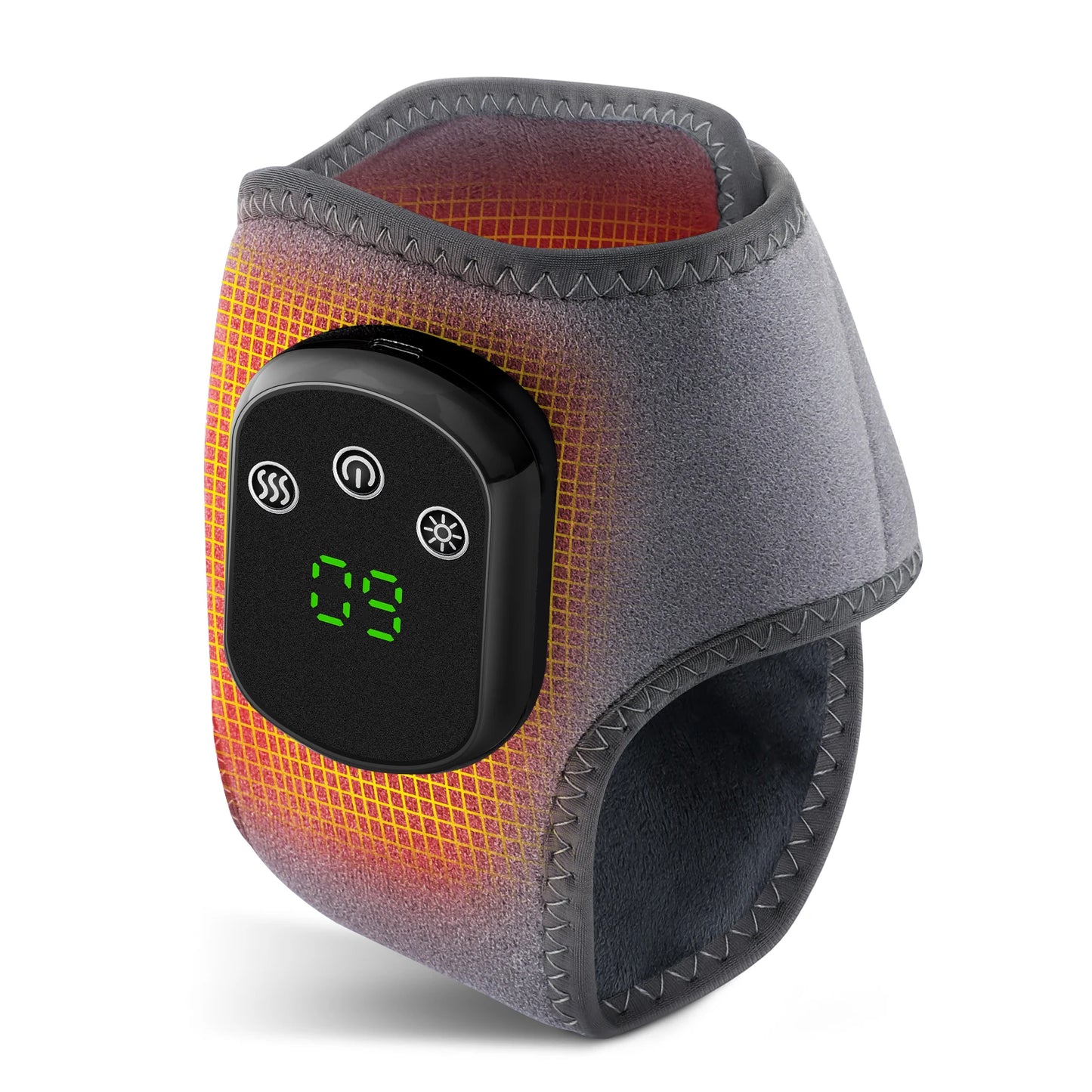 Electric Ankle Protector Ankle & Wrist Massager Foot Brace Hot Compress Vibration Ankle Support Guard Band Muscle Relaxation
