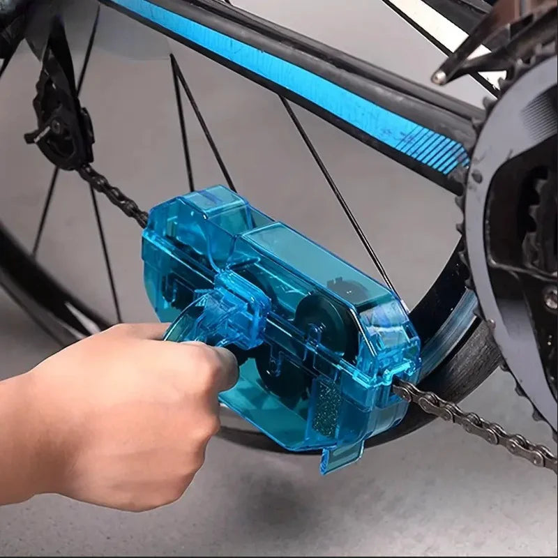 3D Chain Brush and Cleaner Set - Protect Your MTB Bike Chain with Easy Wash Tool and Oil Application